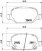 PAGID T2233 Brake Pad Set, disc brake